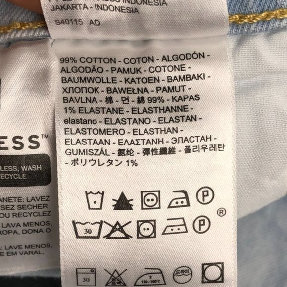 Levi's Premium Women's 501 Skinny High Rise Skinny Leg Jeans Size 30X28‎ $98 NWT - Picture 11 of 12